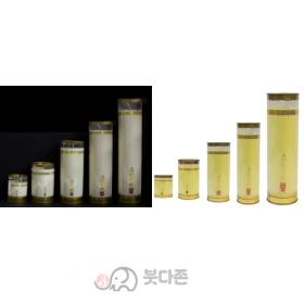 식물성 팜유양초(종류5가지)(색상2가지)(식물성팜초)DK