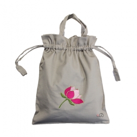 연꽃자수 천주주머니 & 가방