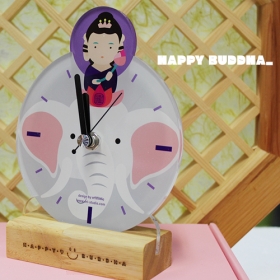 보현보살 캐릭터 탁상시계