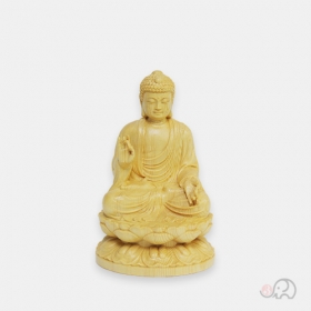 황양목 아미타불 5치