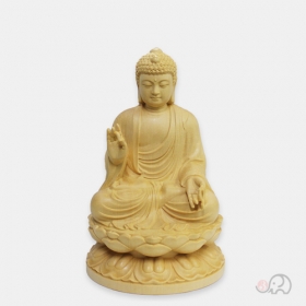 황양목 아미타불 7치