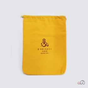 수원즉득다라니 천주주머니(노랑)