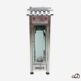 1봉 고급스텐 야외용촛대(신형)