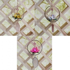 보시용 연꽃링 차걸이(색상3가지 택1) (케이스포함)(30개*2500원)