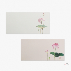 연화불전봉투(20매)(가로형) 용돈봉투/불전봉투/새뱃돈봉투