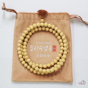 천은사 보리수108염주(왕대) (약9mm)(천일염주)
