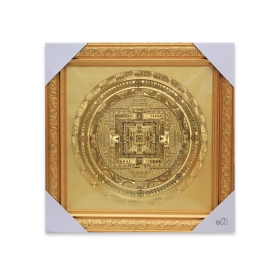 금색 만다라 액자 (66 ×66cm)