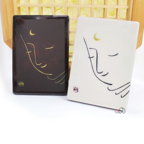 염화미소 미니액자(색상2가지)