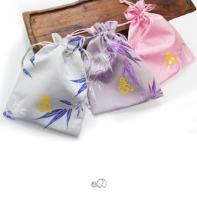 대나무무늬 염주주머니 (컬러 택1)