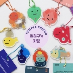 아크릴 절친구 키링 & 가방고리 (종류8가지 택1)  불교굿즈/불교캐릭터