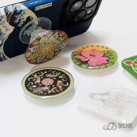 나를 지켜주는 호신톡 라운드 - 스마트폰 그립톡 (6가지 택1)