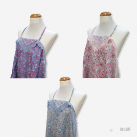 플라워 레이스 에티켓 스카프 (무릎덮개 스카프 손수건 턱받이)