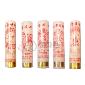 부적초(대-원기둥 양초)국산양초(교통안전부, 합격부, 삼재부, 소원성취부, 영업재수부)