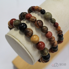 프리미엄 오방주 합장주 (6/8/10mm사이즈 택1)