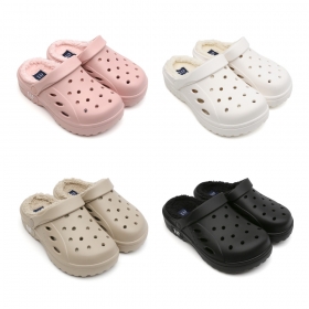 KJ - GAP 아이비 방한샌들 - 블랙/베이지/아이보리/핑크