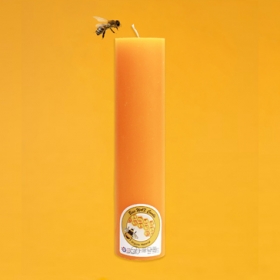 원백 밀랍양초 29.5x7cm /자연무향 공기정화