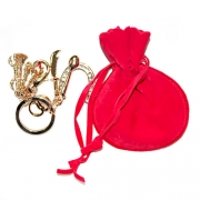 휴대용 만사형통 고리세트(주머니 포함)