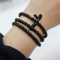 금요석 고무줄108염주 5mm