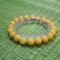 오리지날 호박 합장주 9.5mm