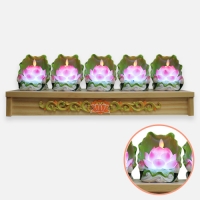 LED 연꽃촛불인등 (5불)