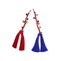 부채방울 매듭 달랭이 (빨강,파랑 택1)