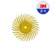 3M 스카치브라이트 레디얼 브리슬 디스크 25755 80방 3/4인치 낱개 연마 브러쉬 마무리 버 제거
