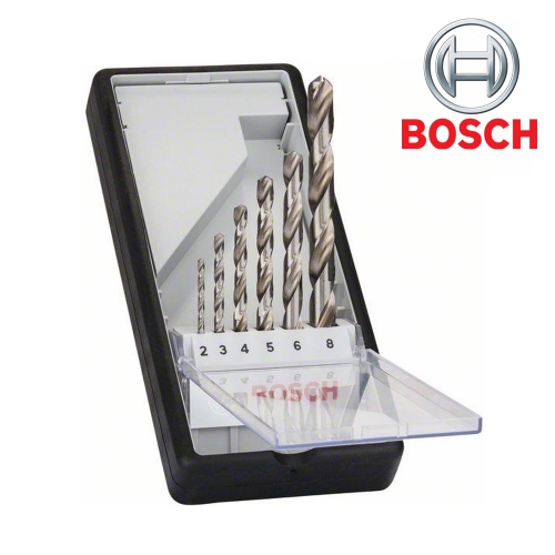 보쉬 HSS-G 메탈 드릴 비트 세트 6PCS 2607010529 금속 알루미늄 철