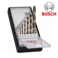 보쉬 HSS-co 코발트 드릴 비트 세트 6PCS 2607019924 금속 메탈 파이프 스텐 알루미늄