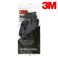 3M 슈퍼터프 NBR 터치 장갑 안전 코팅 작업 산업 현장 원예 물류