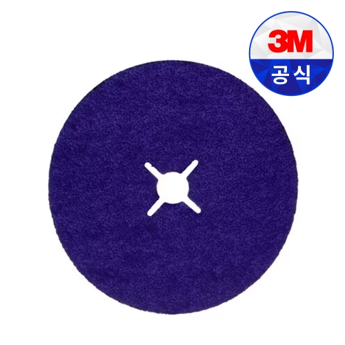 3M 큐비트론3 화이버 디스크 7인치 1187C 36방 그라인더날 페파 사포 연마 스텐 그라인딩