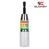 썬키 SKB-19L 롱 비트 소켓 19mm 롱복스 복스알 일체형 임팩 드릴