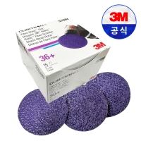 3M 큐비트론2 768C 화이버 롤록 디스크 3인치 36방 15개입 33389