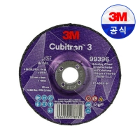 3M 큐비트론3 4인치 6T 36방 컷 앤 그라인드 디스크 99396 연마석 그라인더날 연삭 연마 스텐 금속