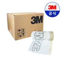 3M 2328 카바링 테이프 900mmX20 M 50롤 1박스 커버링 도색 작업 비닐 보양 건축 페인트 칠 보호