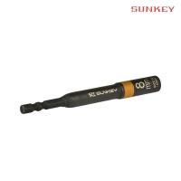 썬키 SKB-08G 롱비트소켓 일체형 8mm 육각 비트 생크 어댑터 아답타 복스 수작업