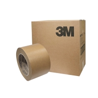 3M 570 크라프트 퍼포먼스 종이 박스 테이프 갈색 24개입 72mm x 50M 무광 택배 포장 무소음