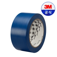 3M 바닥 라인 테이프 764 블루 50.8mm X 32.9m 개별 포장 안전 위험 표시 공간 구획