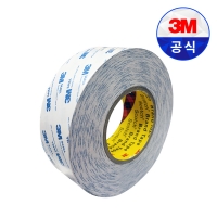 3M 폼부착 부직포 플라스틱 아크릴 부착용 양면테이프 9448A 25mm x 50 금속 플라스틱 필름 가전 산업용