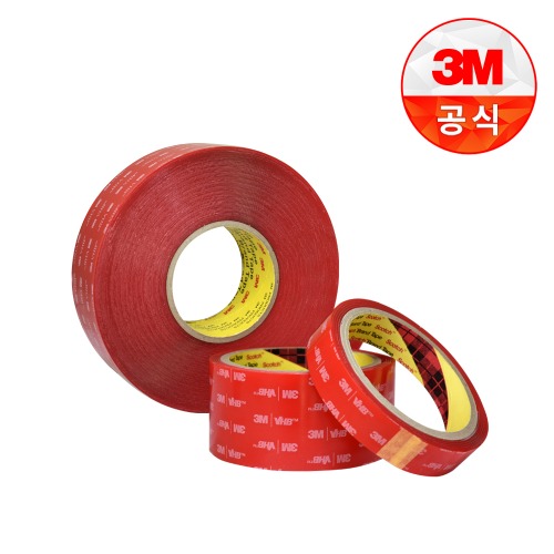 3M VHB 4910 12mm X 16.5M 투명 아크릴 폼 양면 테이프
