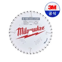 밀워키 165mm 원형 톱날 목재용 4932471312