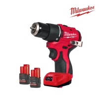 밀워키 M12 BLPDRC-252C 콤팩트 브러쉬리스 해머드릴드라이버 [12V 2.5Ah]