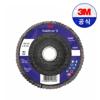3M 1169F 큐비트론3 플랩디스크 100mm x 16mm 60방