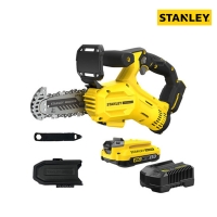 스탠리 20V 2.0Ah MAX 15cm 콤팩트 체인톱 SFMCPS415D1 배터리세트