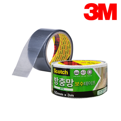 3M 스카치 방충망 보수테이프 롤타입 3M 1롤