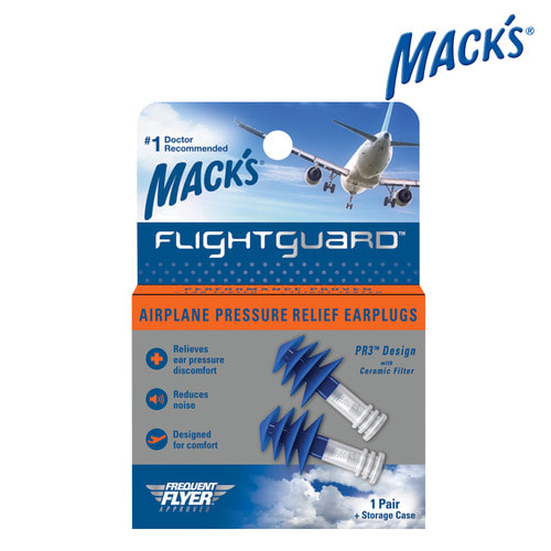 맥스 플라이트가드 귀마개/비행기 기압 귀마개/mack's Flightguard® Ear Plugs #17