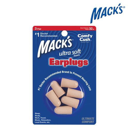 맥스 울트라 귀마개 /MACK’S  Ultra Soft Foam Ear Plugs #923