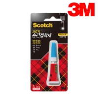 3M 스카치 강력 순간접착제 AD122 젤타입 2g