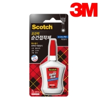 3M 스카치 강력 순간접착제 AD124L 액체타입 4g