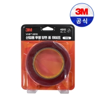 3M VHB 4910 산업용 투명 양면 폼 테이프 24mmX4mt 1롤 블리스터팩