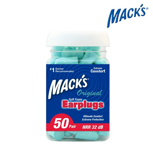 맥스 오리지날 귀마개/MACK’S Original Soft Foam Ear Plugs #9050